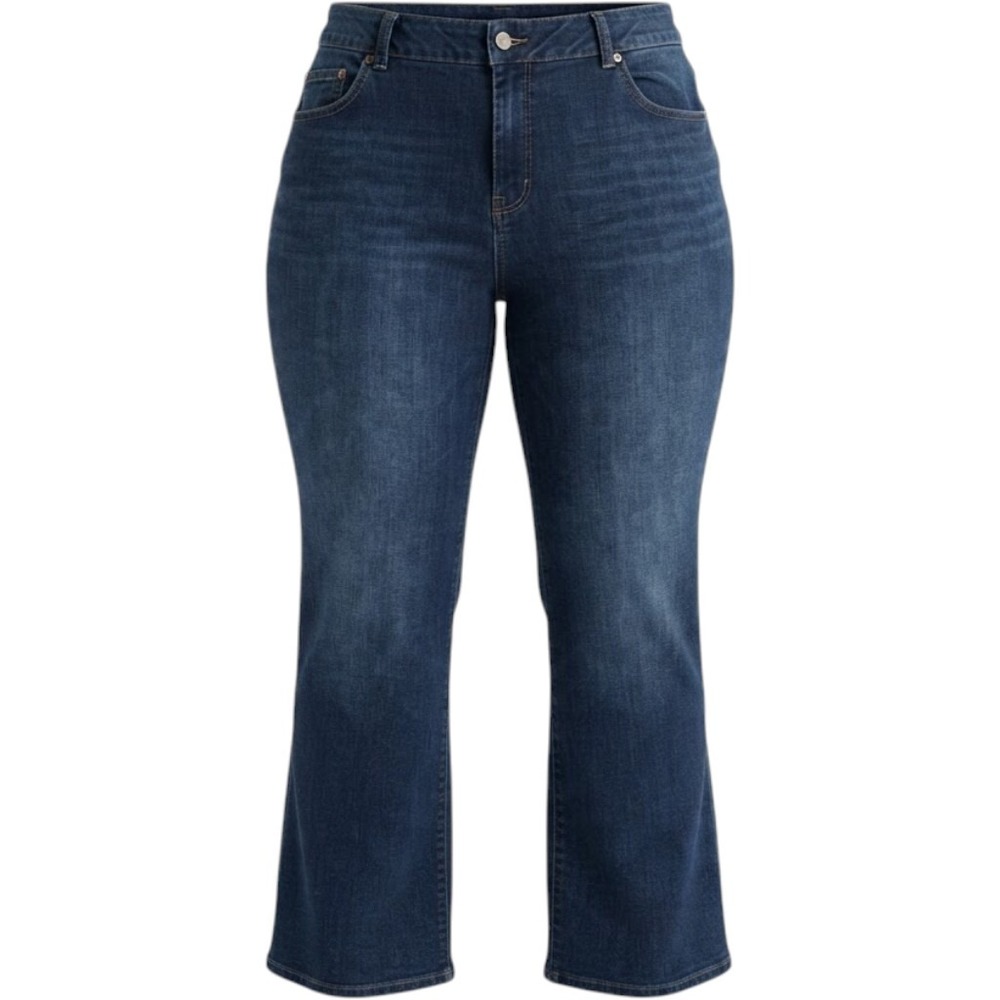 Talbots Bootcut Jeans Dark Wash Denim Size 20 Petite Modern Uniform Polished